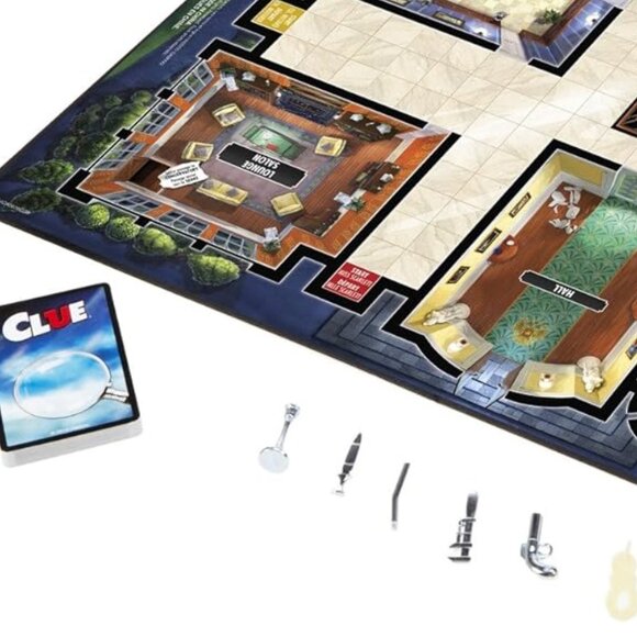 Clue Hasbro Mystery Classic Board Game Bilingual Edition New Sealed Age 8+ - Picture 8 of 15